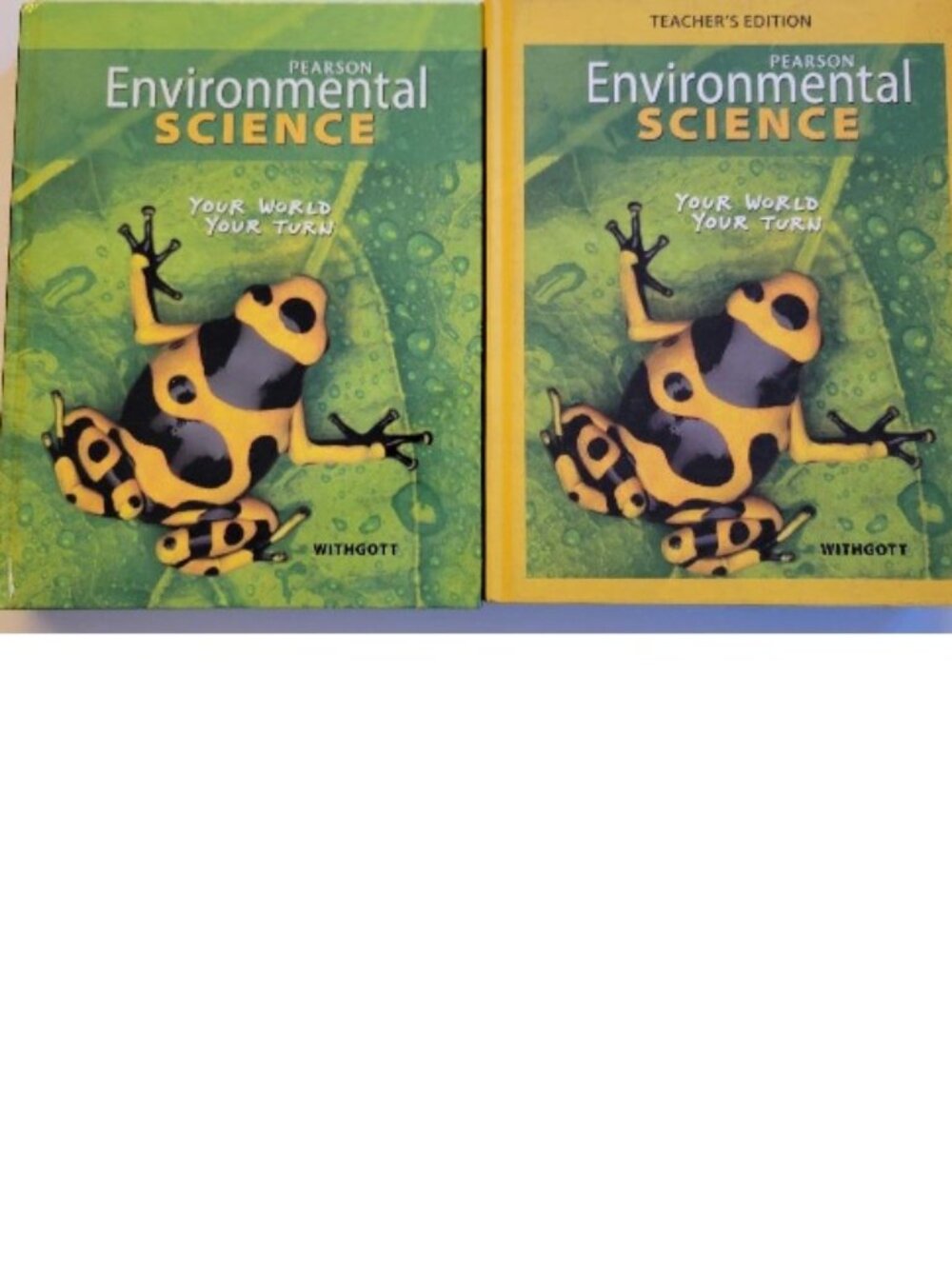 Environmental Science Text Book and TE